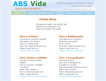 Tablet Screenshot of absvida.com.br